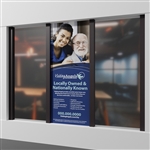 Visiting Angels - Perforated Window Graphics