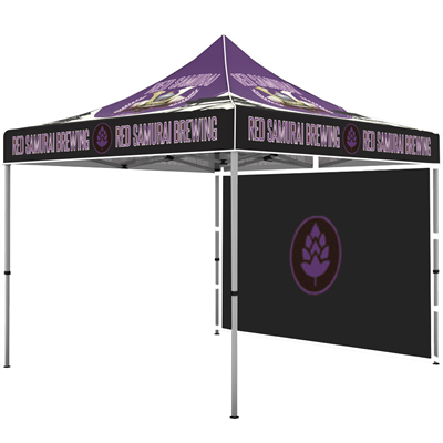 ONE CHOICE - 10 ft. Aluminum Canopy Tent Dye-Sub Kit 1