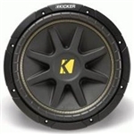 Kicker C104 (10C104) 10" Single 4 ohm Comp Series Car Subwoofer