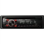 Pioneer DEH-1300MP In-Dash CD, MP3, WMA Car Stereo Receiver with Front Aux Input and Remote Control