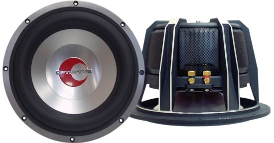 Lanzar Opti1232d Optidrive 12'' Die-Cast Aluminum Alloy Cone Dual 2 Ohm Subwoofer