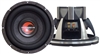 Lanzar Opti1234d Optidrive 12'' Die-Cast Woven Carbon Fiber Cone Dual 4 Ohm Subwoofer