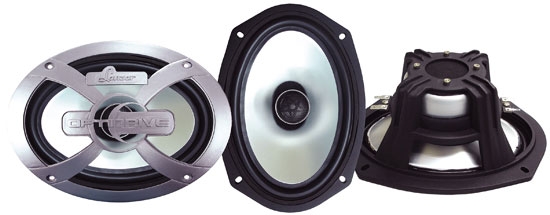 Lanzar Opti692 Optidrive 6''x9'' 500 Watt Two-Way Coaxial Speakers