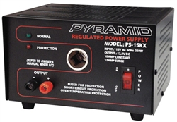 Pyramid PS-15kx 14 Amp Power Supply w/Cigarette Lighter Plug