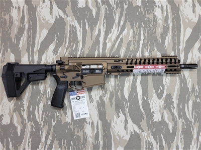 POF USA CMR Revolution GEN 4 308 12.5" BURNT BRONZE from Patriot Ordnance Factory gas piston 7.62MM Pistol SKU 00083