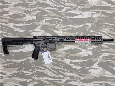 POF-USA GEN RENEGADE+ Rifle, Patriot Ordnance Factory 5.56 Nato (223) Cerakote TUNGSTEN GREY, Ultra light weight direct impingement rifle SKU 00983