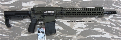 POF USA GEN 4 Revolution .308 16.5"   OD Green Cerakote from Patriot Ordnance Factory gas piston 7.62MM rifle SKU 01235