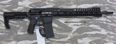 POF USA GEN 4 P415 EDGE 16" 300 Blackout, Black hard coat anodized finish, gas piston rifle with E2 extraction, Patriot Ordnance Factory gas piston rifles in stock. SKU 01444