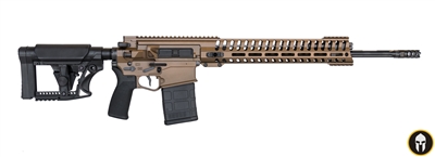 POF USA Revolution GEN 4 CMR BURNT BRONZE 6.5 Creedmoor from Patriot Ordnance Factory gas piston rifle SKU 01565