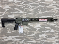 POF USA ROGUE  308 16.5" OD GREEN from Patriot Ordnance Factory direct impingement 7.62MM rifle SKU 01941