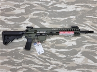 POF-USA GEN 4 P415 EDGE DRAGOON Rifle, Patriot Ordnance Factory 5.56 Nato (223) Cerakote O.D. GREEN, Ultra-light weight gas piston rifle SKU 02028