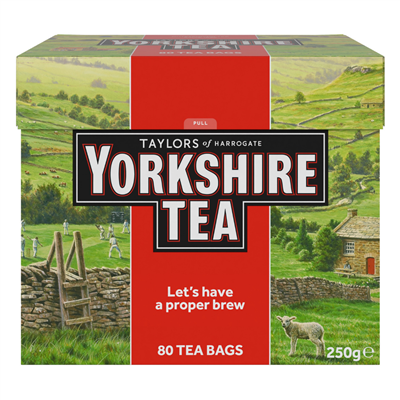 Yorkshire Red - 80 Tea Bags