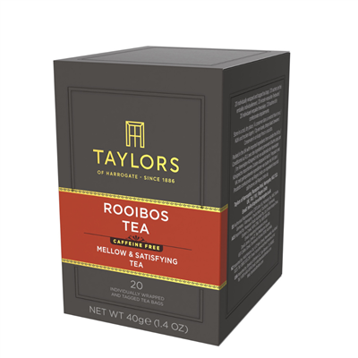 Taylors of Harrogate Rooibos, 20 Count (Case of 6)