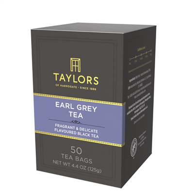 Taylors of Harrogate Earl Grey - 50 Tea Bags