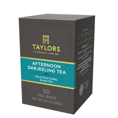 Taylors of Harrogate Afternoon Darjeeling - 50 Tea Bags