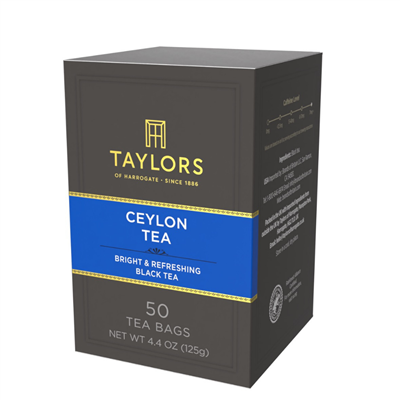 Taylors of Harrogate Pure Ceylon - 50 Tea Bags
