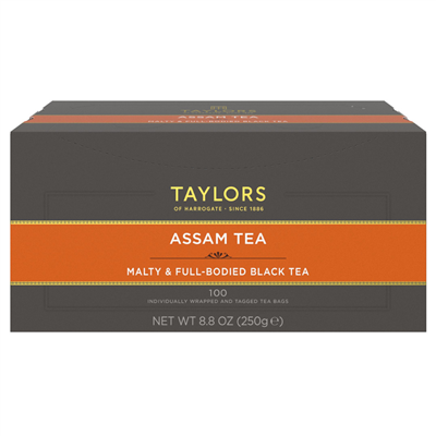 Taylors of Harrogate Assam  - 100 Wrapped Tea Bags