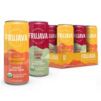 Frujava Sunrise Strawberry Lemonade & Trailblazin' Cherry Lime Variety Pack (Pack of 12)