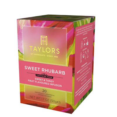 Taylors of Harrogate Sweet Rhubarb Infusion - 20