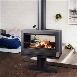 Invicta Nelson See-Thru Wood Burning Stove