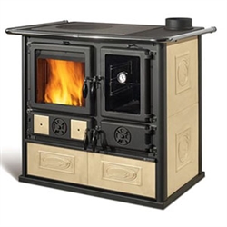 La Nordica Rosa Reverse Pergamena Wood Cook Stove