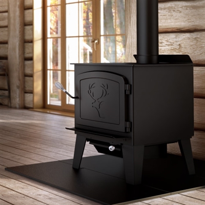 Drolet Black Stag II Wood Stove