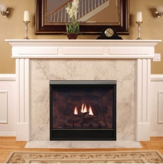 White Mountain Hearth Tahoe Clean-Face Deluxe 36 Gas Fireplace - Free Shipping