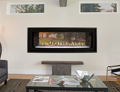 Empire Hearth Boulevard 48 See-Through Direct-Vent Linear Fireplace