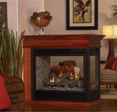 White Mountain Hearth Tahoe Premium Peninsula 36 Gas Fireplace - Free Shipping