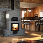 Valcourt FM1200 Mass Wood Fireplace with Oven