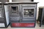 Guliver Wood Cook Stove by Guca Burgundy