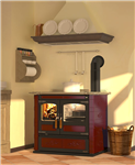 Rizzoli L90 Wood Burning Cookstove