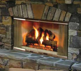 Majestic Montana 42" Outdoor Wood Fireplace