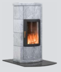 Norsk Kleber Merethe Plus 110 Wood Soapstone Stove