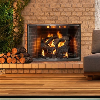 Majestic Cottagewood 36" Outdoor Wood Fireplace