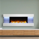 Simplifire Format Wall Mount Linear Electric Fireplace