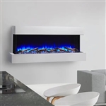 Simplifire Scion Trinity 55 Linear Electric Fireplace 3-Sided