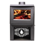 Breckwell SW2.0 Medium Wood Stove on Pedestal