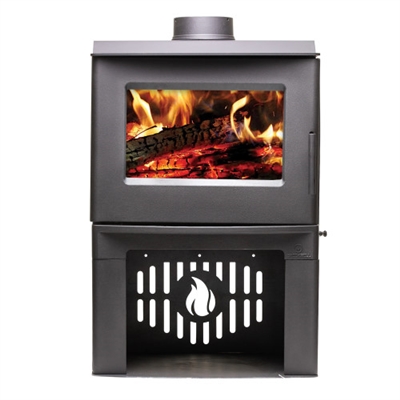 Breckwell SW2.0 Medium Wood Stove on Pedestal