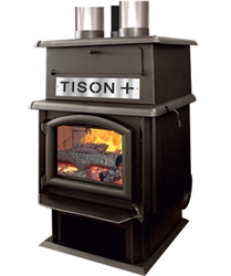 J. A. Roby Tison+ Wood Stove