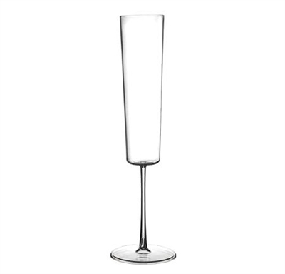 Fineline Settings 2807 Renaissance Collection 7 oz. Clear Plastic Champagne Flute - 72 per Case