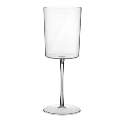 Fineline Renaissance Collection 2811 11 oz. Clear Plastic 1-Piece Wine Glass - 72 Per Case