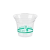 Planet + 9 oz. PLA Plastic Cold Cup Compostable (96MM) 47PLA9