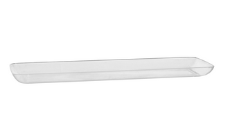 Fineline 6211  Tiny Temptations 7.5" LONG RECTANGULAR TRAY 200 / Case