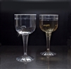 Emi-Yoshi Disposable Plastic Wine Goblets