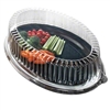 Emi-Yoshi Emi-1421lp 40 Lids For Oval 14" by 21" Disposable Heavy Weight Plastic Serving Trays