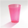 7 oz Neon Disposable Plastic Tumblers ( Red, Blue, Yellow And Orange )