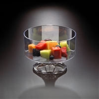 Emi-Yoshi 40 oz Clear Disposable Plastic Trifle Bowl