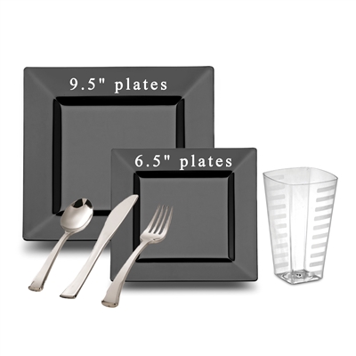 Square Full Party Package Black
