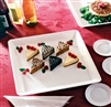 FINELINE SQ4818 20 Square Disposable Serving Trays 18" By 18"